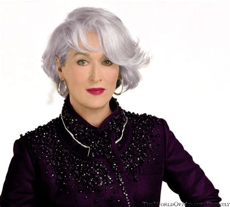 miranda priestly hair color